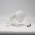 Pearlescent White Handheld Crystal Singing Bowl
